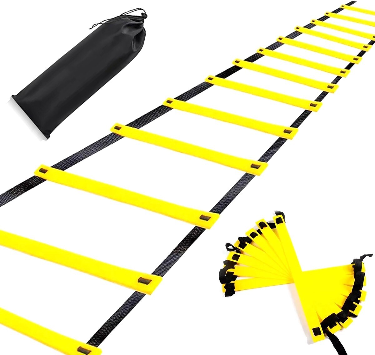 Koordinationsleiter Trainingsleiter Fußballeiter Fitnessleiter Agility Leiter 6m