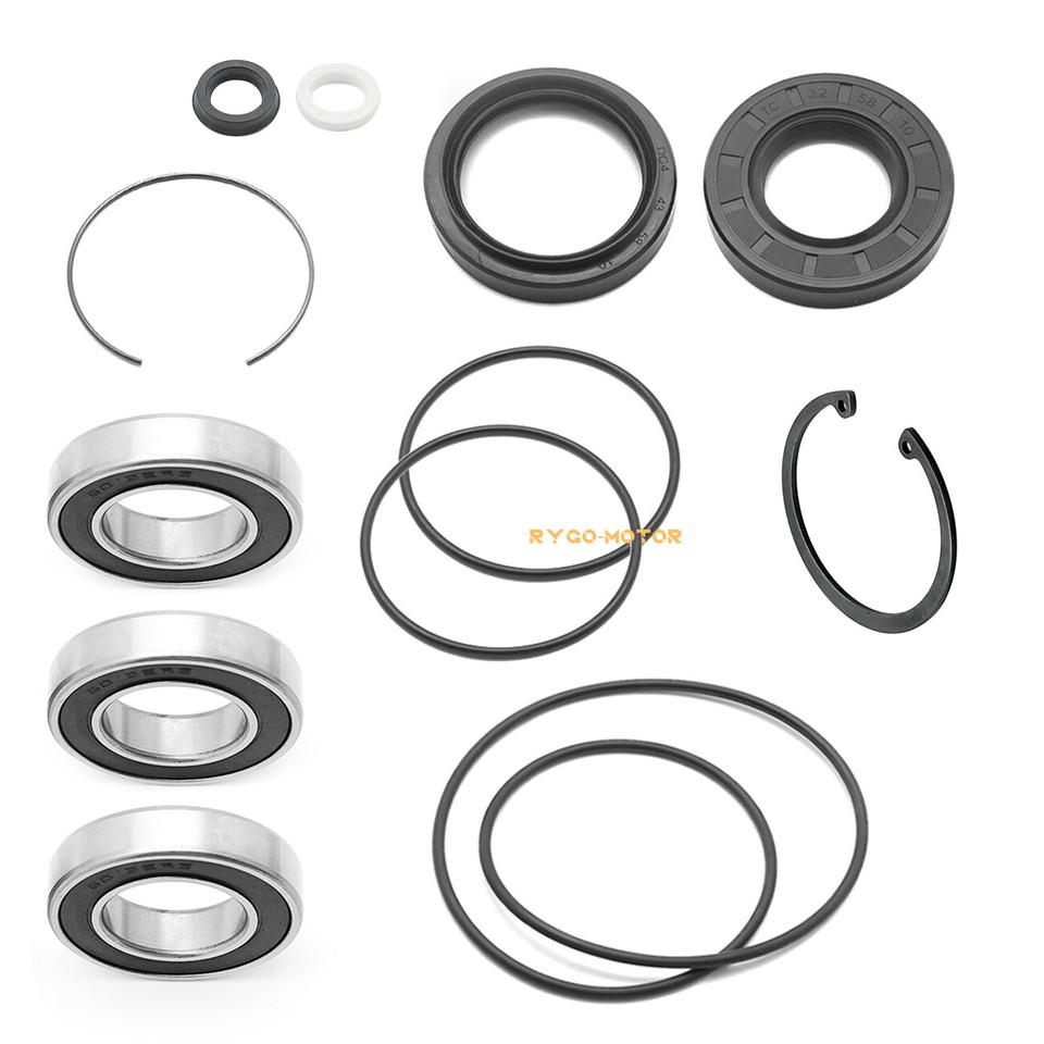 Rear Axle & Brake Drum Wheel Bearing Seals CLIP O RING Kit For - Foto 9