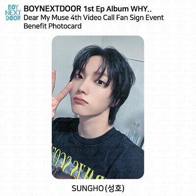 BOYNEXTDOOR WHY.. Dear My Muse 4th Video Call Fan Sign Event BOYNEXTDOOR WHY.. Dear My Muse 4th Video Call Fan Sign Event