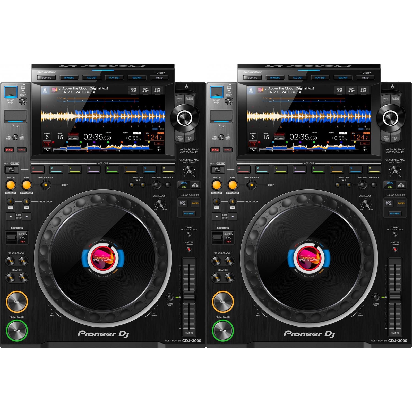 Многопользовательская пара Pioneer DJ CDJ 3000 798690₽
