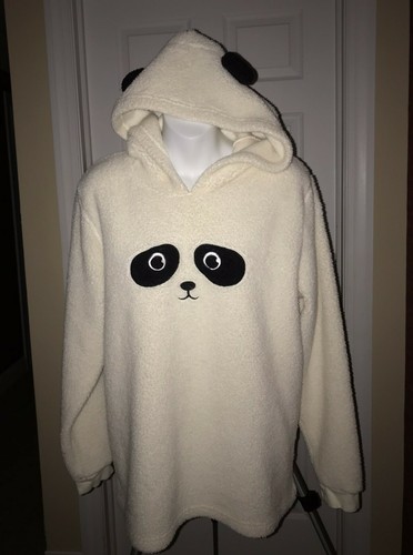 ASOS Panda Face Ears Plush Fleece 