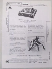 Vtg Sams Photofact Folder Radio Parts Manual Wards Airline GEN-6411A (62-6411)