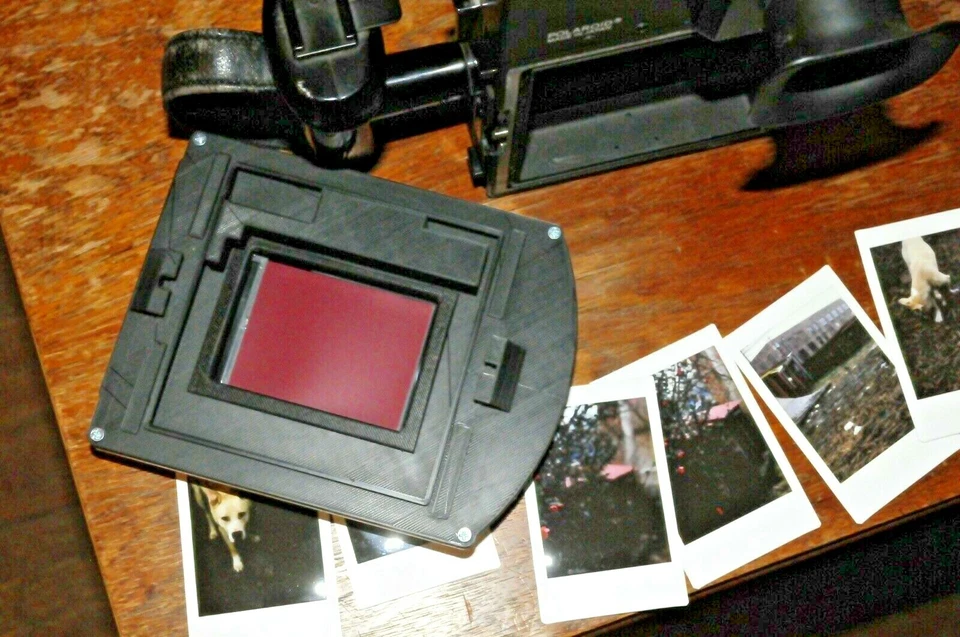 Lo-Fi custom instant back for Polaroid 600se shoots Instax Mini! Fuji, Fujifilm - Image 2 of 4