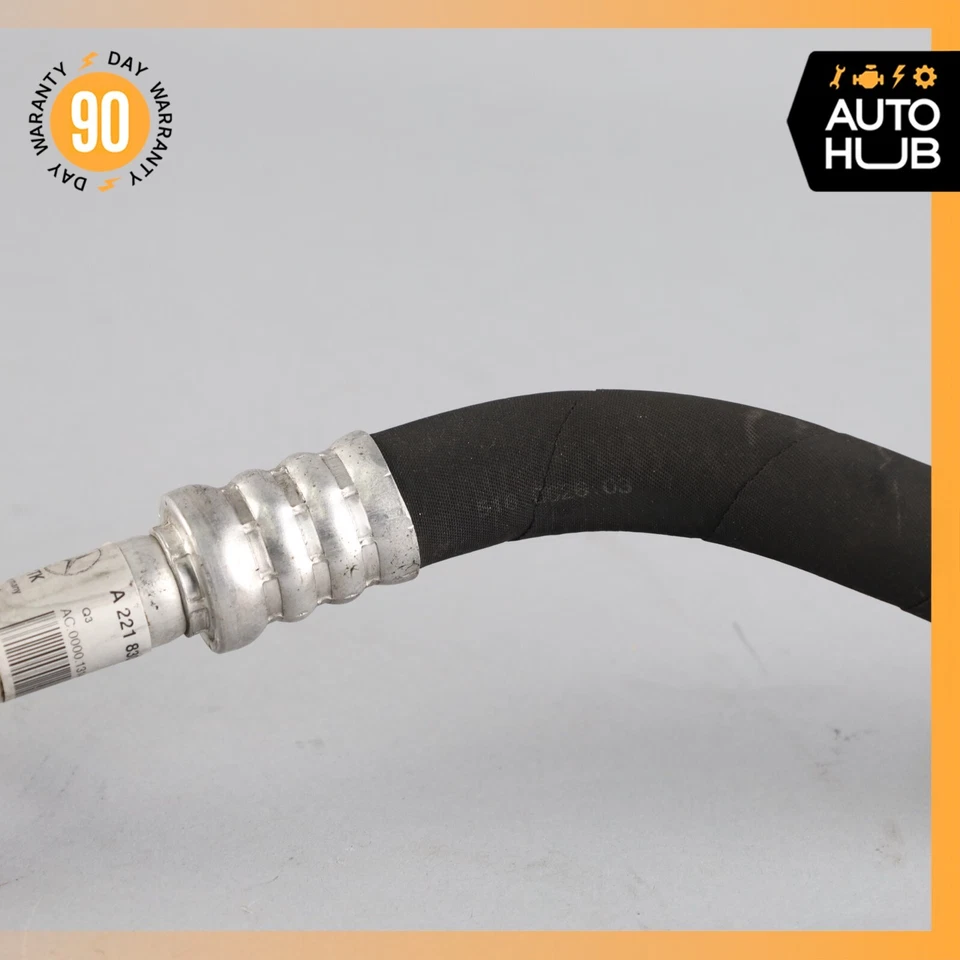 07-11 Manguera de succión de refrigerante Mercedes W221 S550 CL550 2218306816 OEM Foto 3 de 4