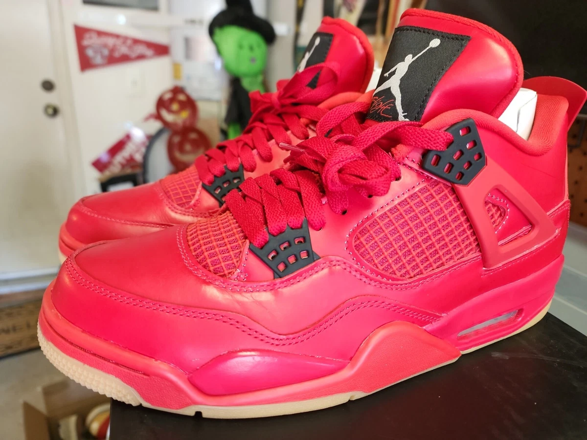Hot pink jordan clearance 4s