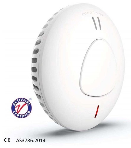 Paired Wireless Interconnected Photoelectric Smoke Alarm Detector 10-Yr Battery - Picture 38 of 46