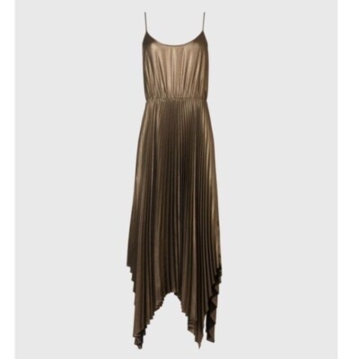 open lace back dress AllSaints