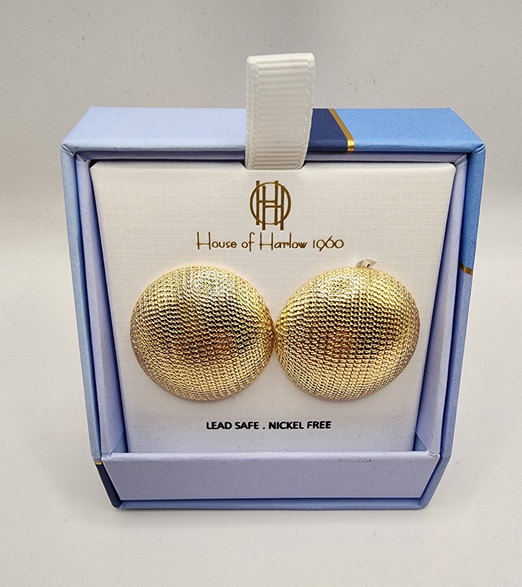 ◆VINTAGE HOLLYWOOD◆ Bumpy Round Earrings VH239OEA003B Lot 67 Pairs Clip on Screw back Dangle Chunky Rhinestone