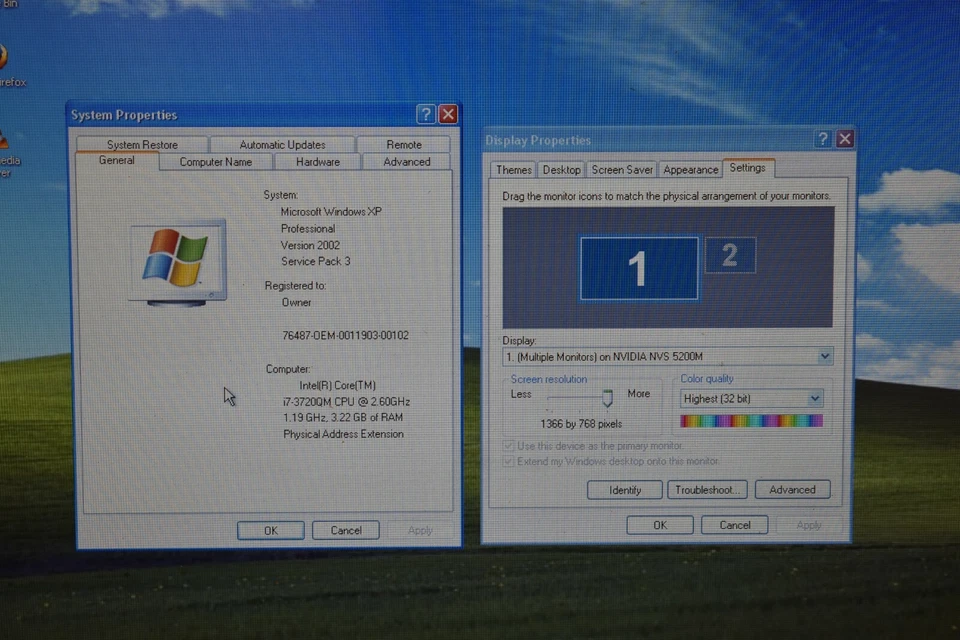 Dell Latitude E6430 Intel Core i7-3720QM 4GB RAM 500GB HDD Windows XP NVS 5200M - Image 4 of 4