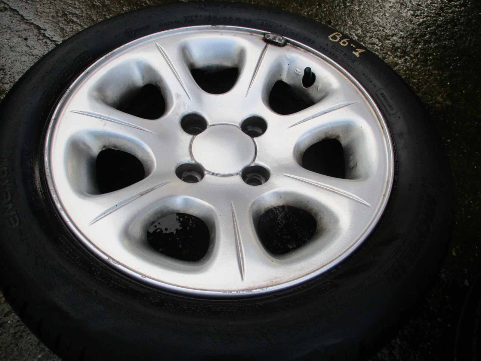 Citroen Saxo Xsara Alloy Wheel SL1549 Rim R14 6J x 14C 416 Silver B61