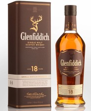 Glenfiddich 18 Year Old Single Malt Scotch Whisky (700ml)