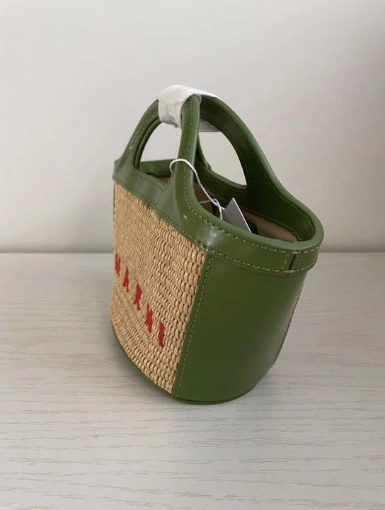 Marni Mini Basket Bucket Bag