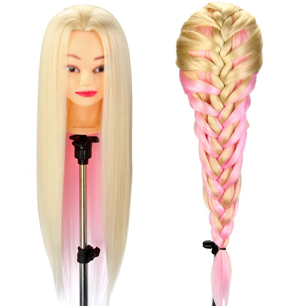 26-28 Hair Styling Hairdressing Practise Training Mannequin Styling Head  Doll