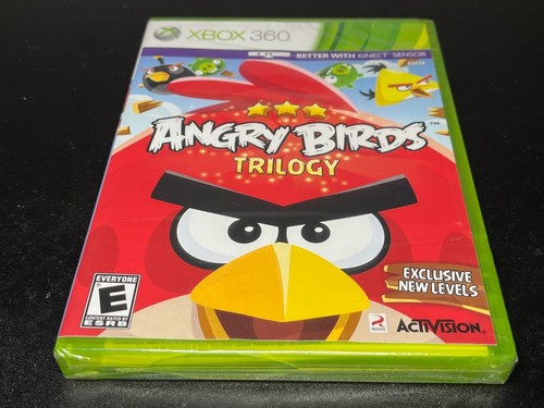 Angry Birds Trilogy , Xbox 360, 2012, 🔥Fast Shipping🔥Factory Sealed w/ crack