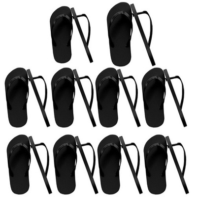 10 Pairs Bulk Flip Flops, Elegant Assorted Sizes Wedding Guest Sandals, Perfe...