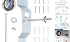 Enclosed Trailer Spare Tire Mount   Universal Wall Mount Spare Tire Carrier