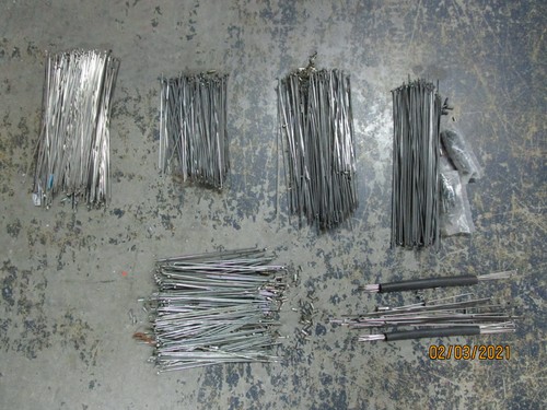 Lot New Bicycle Spokes Various Sizes