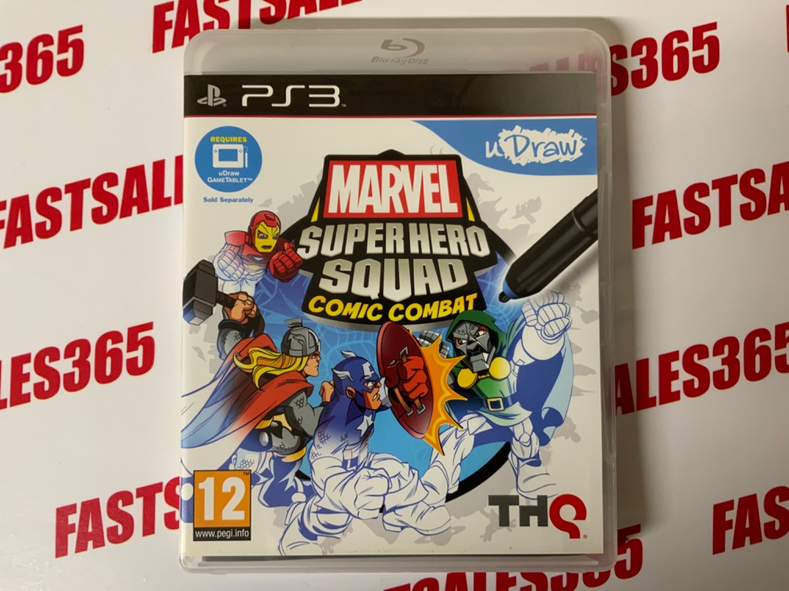 Marvel Super Hero Squad Comic Combat (PS3) GREAT CONDITION.