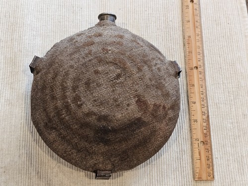 Civil War Army Field Gear Canteen With Original Cover!!! No Damge L@@K!!! 