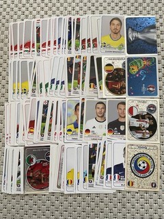 126 different Panini stickers European Championship France 2016 football pictures euro 16 top