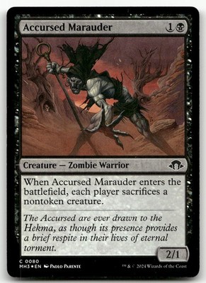 Accursed Marauder #80 (Foil) (LP) Modern Horizons 3 MH3 Magic MTG
