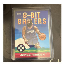 Topps 2025-26 8-Bit Ballers James Harden Los Angeles Clippers #8B-16