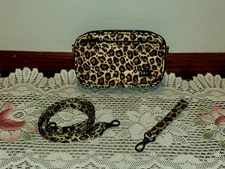 Lug RFID Roundabout Convertible Wristlet/ Crossbody/ WaistPack (Leopard Brown)