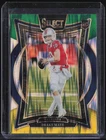 2024 Panini Select Green Yellow Shock Prizm #27 Drake Maye RC Rookie