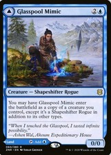 X 1 Glasspool Mimic NM-M Zendikar Rising 060 MTG Magic the Gathering