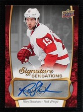 2016-17 Upper Deck Signature Sensations Riley Sheahan #SS-SH Auto 06q8