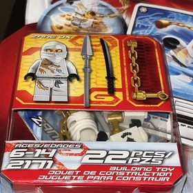 LEGO Ninjago Zane DX white ninja Spinner New In Factory Sealed Package GOOD RARE