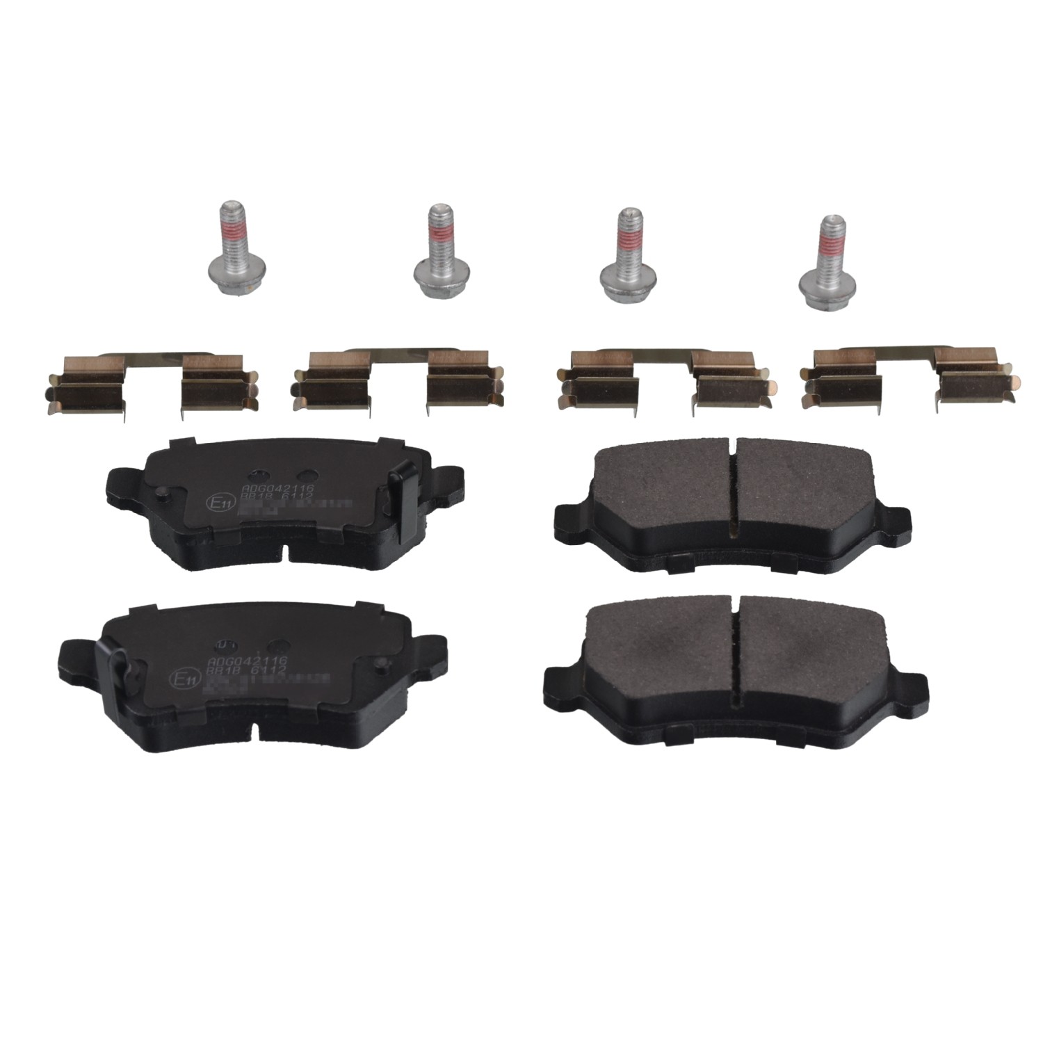 Blueprint ADG042116 Brake Pad Set Rear Fits Kia Ceed Venga Opel Vauxhall - Image 49