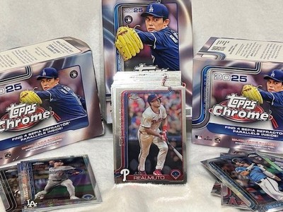 2025 Topps Chrome Baseball  #1-250 (Individual Card Selection)