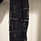 Fendi Black Sheer Geometric Logo Tights 15 Denier Nylon One Size Women — photo 1