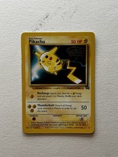 Wizards of the Coast Pikachu 4 Black Star Promos Regular Promo 50 HP on eBay