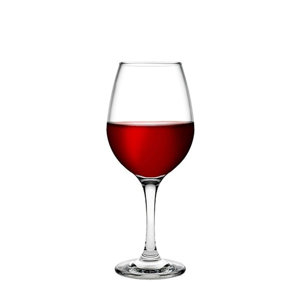 Set Aus 6 GläSern Aus Transparentem Glas FüR Rotwein 46 Cl-image