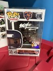 Mike Singletary Signed Funko #218 Funko Pop Vinyl Figurine Bears Beckett Wit — photo 2