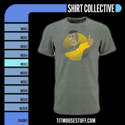 Star Trek: Lower Decks Titmouse T-shirt Collective Season 3 Rutherford Tee