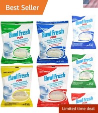 Bowl Fresh Plus Toilet Bowl Cleaner  Deodorizer Pleasant Scent Automatic In-Bow