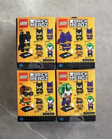 Lego Batman series Brickheadz Lot Of 4 Sets (41585,41586,41587,41588) Sealed！