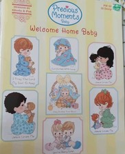 Precious Moments Welcome Home Baby CROSS STIT...