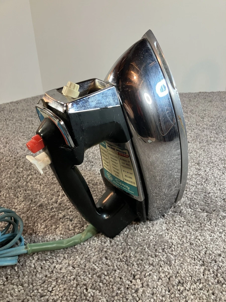 General Electric Steam Iron In Collectible Irons for sale | eBay