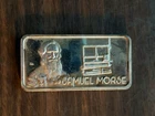 Samuel Morse Bar-Our Greatest Americans Set 1 oz. 999 Silver-Hamilton Mint