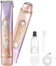 Bikini Trimmer for Women, Dermave Bikini Shaver, Dual Head Shaver P... Fast Ship