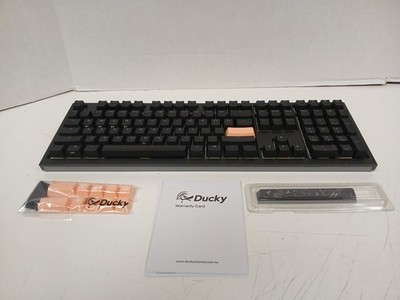 Ducky One X Wireless Full Size Analog Keyboard, Black   *READ*