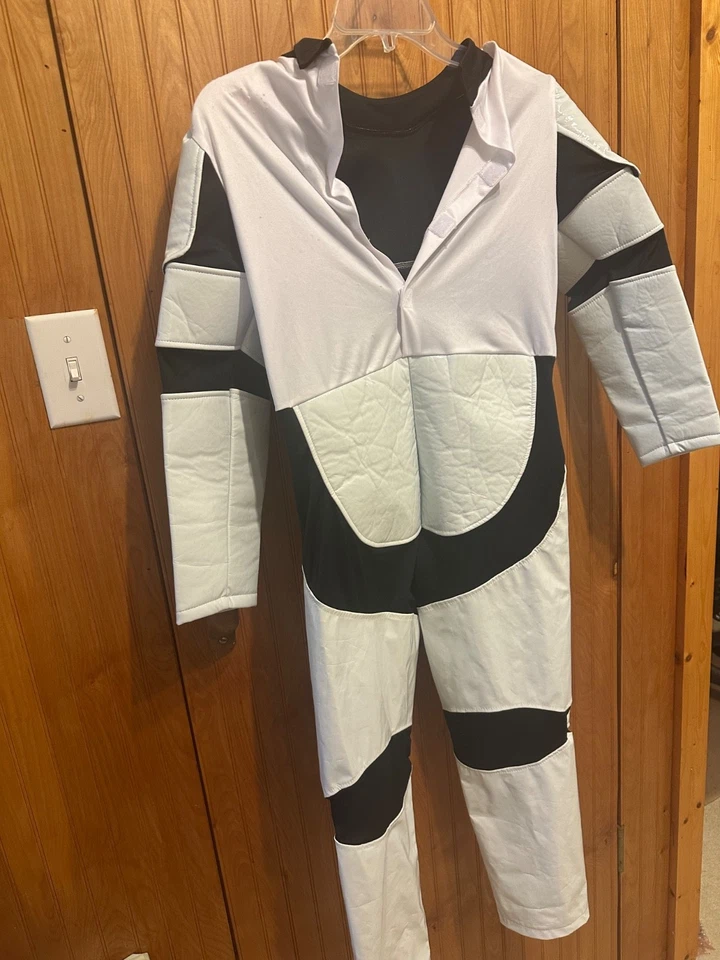 DISNEY STAR WARS STORM TROOPER HALLOWEEN COSTUME DRESS UP Working Mask KIDS 7/8 - Image 2 of 4