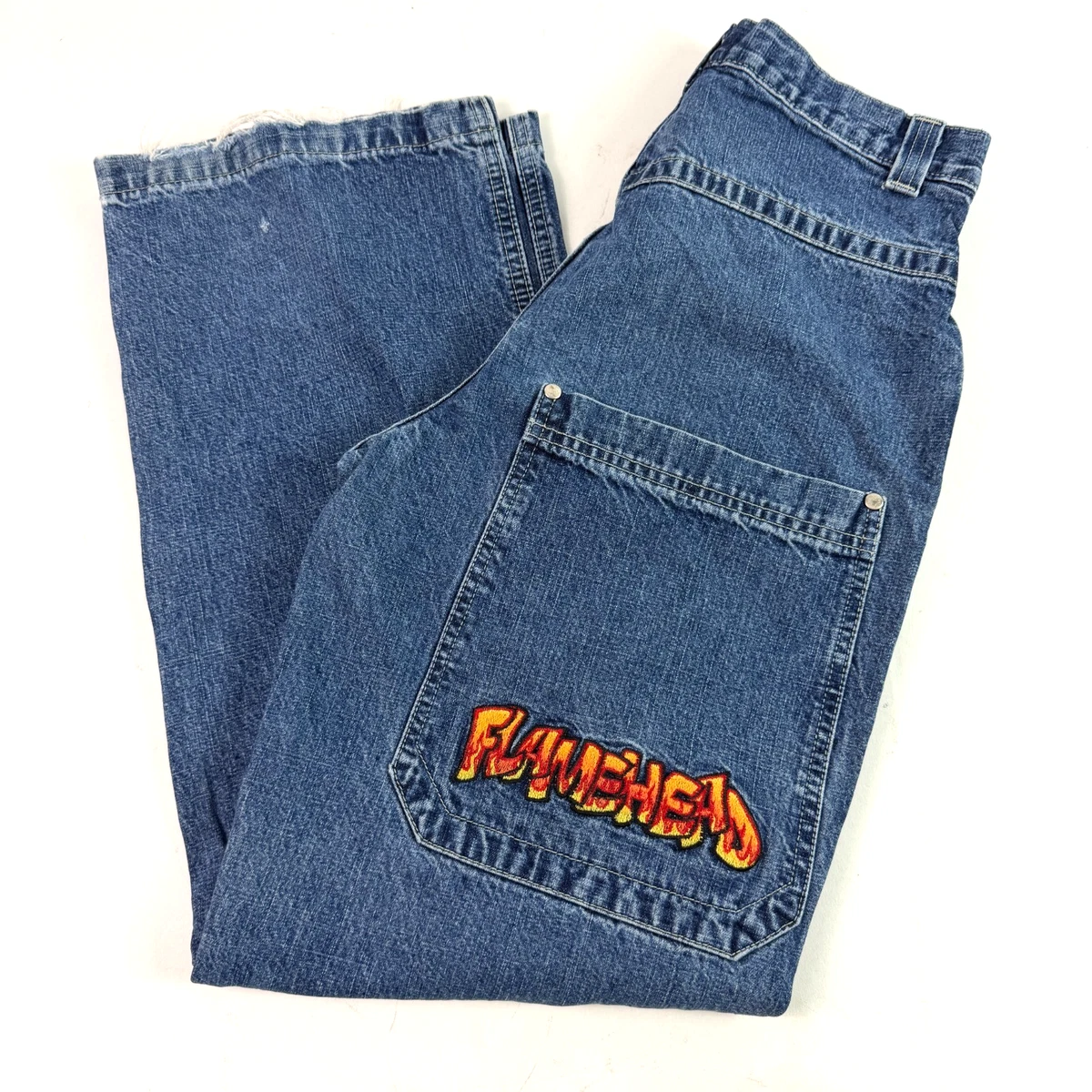 Zip Relaxed Jeans JNCO for Men for sale | eBay