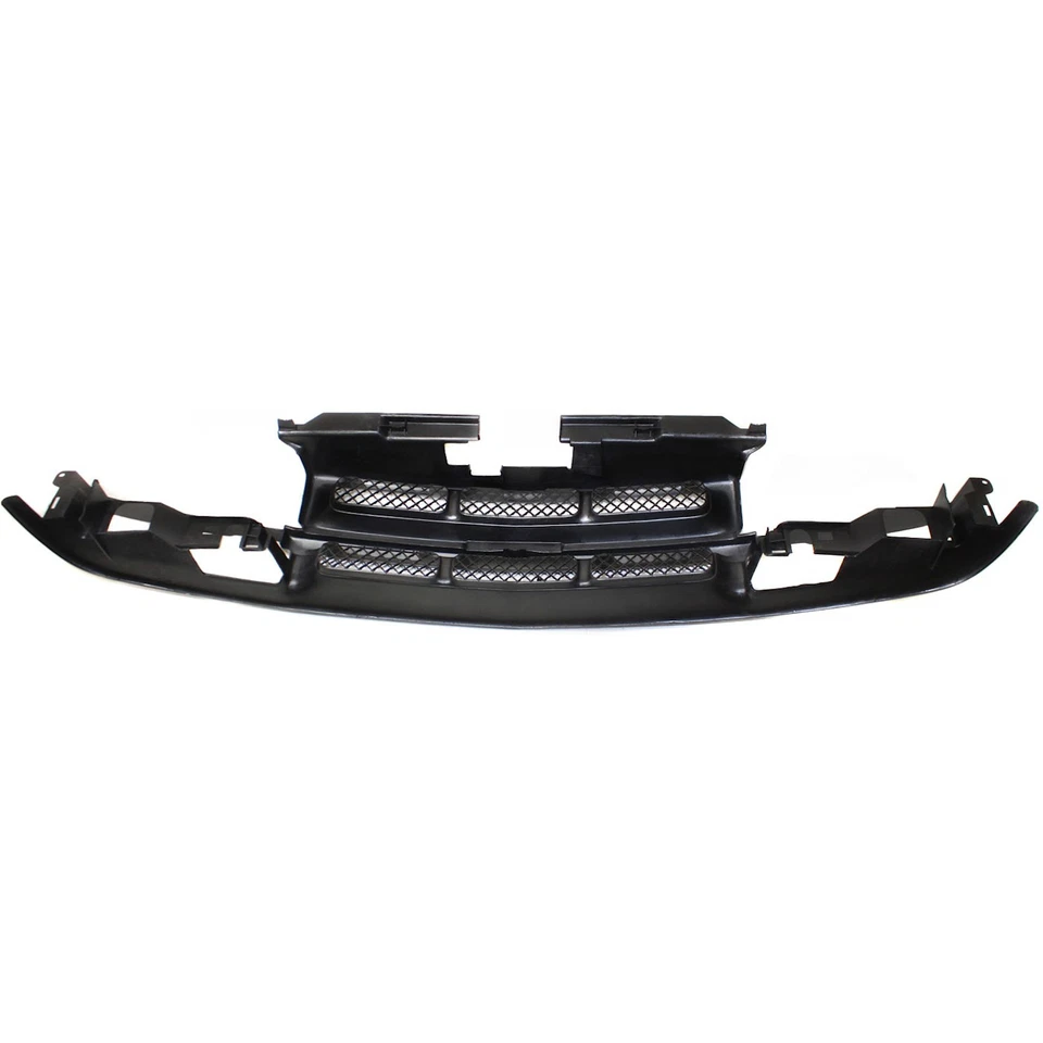 Grille Assembly For 1998-05 Chevrolet Blazer 1998-04 S10 Black Shell and Insert - Image 4 of 4
