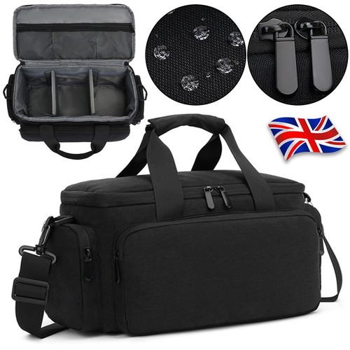 Large Digital DSLR Camera Shoulder Bag Waterproof Travel Carry Protective Case