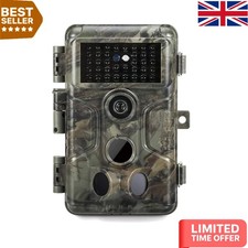 High-Resolution 48MP Outdoor Camera with Waterproof Design for Wildlife Scouting